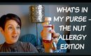 What's In My Purse? The Nut Allergy Edition | What's In My Bag | Living With Nut Allergy