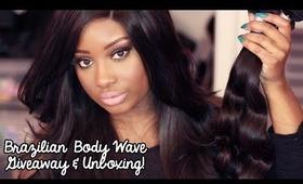 Unboxing + GIVEAWAY | Brazilian Body Wave Hair Extensions (Four Seasons Beauty)