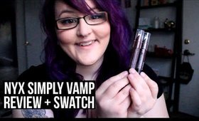 NYX SIMPLE VAMP REVIEW  | heysabriafaith