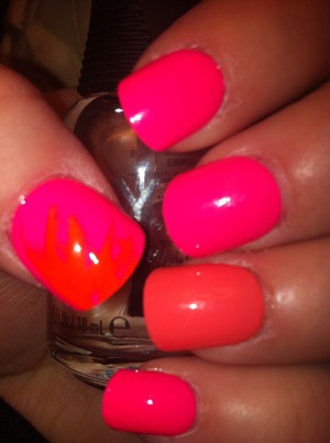 My nails ❤ Did them myself.