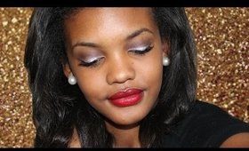 ❄ Classic Holiday Makeup | cenaabeautyxo ❄