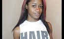 How I Flat Iron My Relaxed Hair