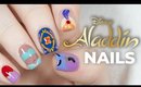 Aladdin Nails | Disney Nail Art | NailsByErin