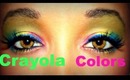 Crayola Colors Makeup Tutorial