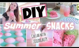 DIY Summer Snacks - Fun & Cute!