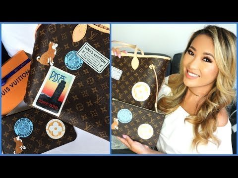ALL ABOUT MY: CUSTOMIZED LOUIS VUITTON MY WORLD TOUR NEVERFULL MM REVEAL, hollyannaeree, Holly Ann-AeRee A. Video