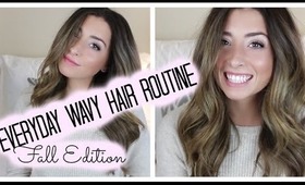 My Everyday Wavy Hair Routine: Fall 2013