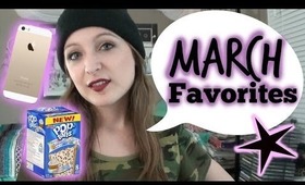 March Favorites | Snacks, Makeup, Music & More!