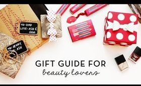 Gift Guide for Beauty Lovers & Giveaway | Winter 2014