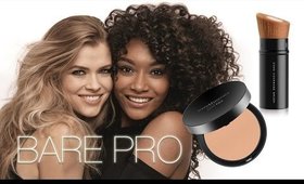 BRAND NEW FOUNDATION! BARE PRO! REVIEW / DEMO