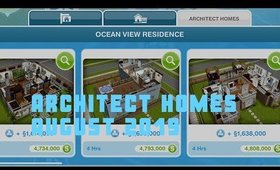 Sims Freeplay Architect Homes Review (early August 2019)