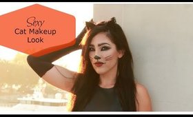 Sexy Black Cat Makeup | Get Ready with Me | LAUREN NICOLE