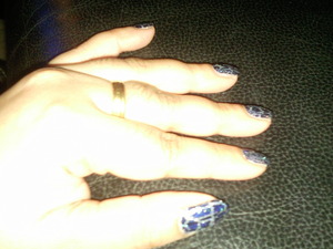 O.P.I cracked nail polish