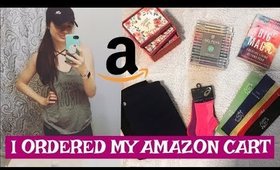 I ORDERED MY WHOLE AMAZON CART...