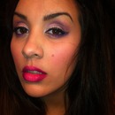 Pink and Purples w/ dark lip