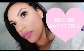 Dusty Rose Valentine's Makeup Tutorial | Beautynthebronzer