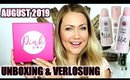 Pink Box August 2019 | UNBOXING & VERLOSUNG (viele Bilou Produkte🍓)
