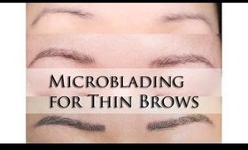 VLOG | Microblading Thin Brow Touchup + Neutralize | MsLaBelleMel