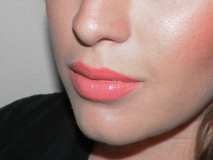 Lips:
    -MAC lip pencil in Lasting Sensation
    -MAC lipstick in Salute
    -MAC Viva Glam Nicki Lipglass
