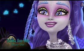 Monster High Sirena Von Boo Freaky Fusion Makeup Tutorial