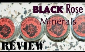 REVIEW: Black Rose Minerals Vegan Makeup