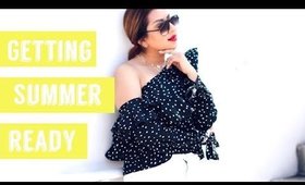 PREPPING FOR SUMMER! Face, Style, & More (PT 1)