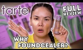 Worth It?! TARTE FOUNDCEALER FULL REVIEW + GYM WEAR TEST | Maryam Maquillage