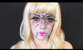 Halloween Series: Cracked Doll Makeup Tutorial