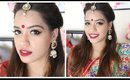 Durga Puja/Navratri Makeup Tutorial