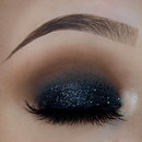 Glitter Blue Eyes Make Up / Maquillaje para Ojos Azul con Glitter