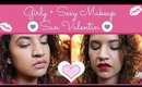 Girly + Sexy Makeup para San Valentín ♥