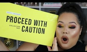 GRWM ColourpopXMakeupByShayla Caution Collection | Try on + Review