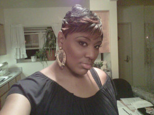 Me after the Photo shoot For Ohio City Trendz Hair Catalog