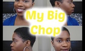MY BIG CHOP! - I'M NATURAL!!