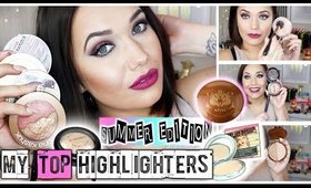 My FAV Highlighters SUMMER EDITION + Dupes!