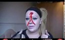 Halloween Makeup tutorial: Bullet Hole/ Flesh Wound