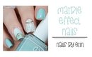 Marble Effect Nails | NailsByErin