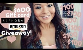 ♡ $600 Sephora & Amazon Winter Giveaway! -TheMaryberryLive ♡