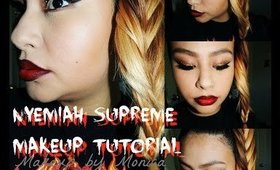 nyemiah supreme makeup tutorial