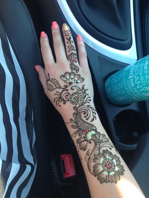 Henna design for Eid