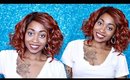 My Orange Wig | Brown Sugar Human Hair Blend Soft Swiss Lace Wig - BS206 | SAMORELOVETV