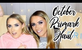 COSY OCTOBER TRY ON PRIMARK HAUL 🍁| shivonmakeupbiz