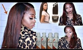 SENSATIONNEL  BARE & NATURAL HUMAN HAIR FRONTAL & BUNDLES ☆ | Samsbeauty 🕊🔥