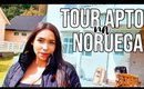 CASA NA NORUEGA | TOUR PELO APTO PORÃO | Vida na Noruega 🇳🇴