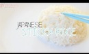HOW TO MAKE JAPANESE STICKY RICE