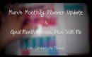 Monthly Planner Update & Plan With Me: March | Erin Condren Life Planner