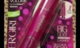 First impression and demo/ Cover Girl Bombshell volume mascara