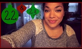 Vlogmas Day 22 & 23 ❄ | Brow Drama & Creepin on Christmas House Lights!