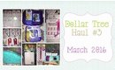 Dollar Tree Haul #3 | March 2016 | PrettyThingsRock