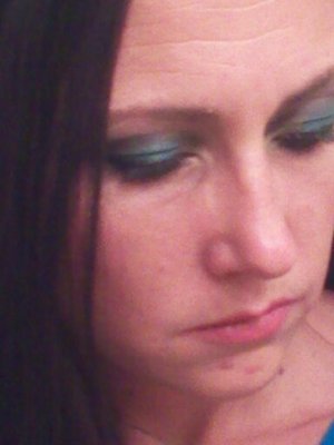 Oh the Bluesssssss lol blue eyeshadow look!